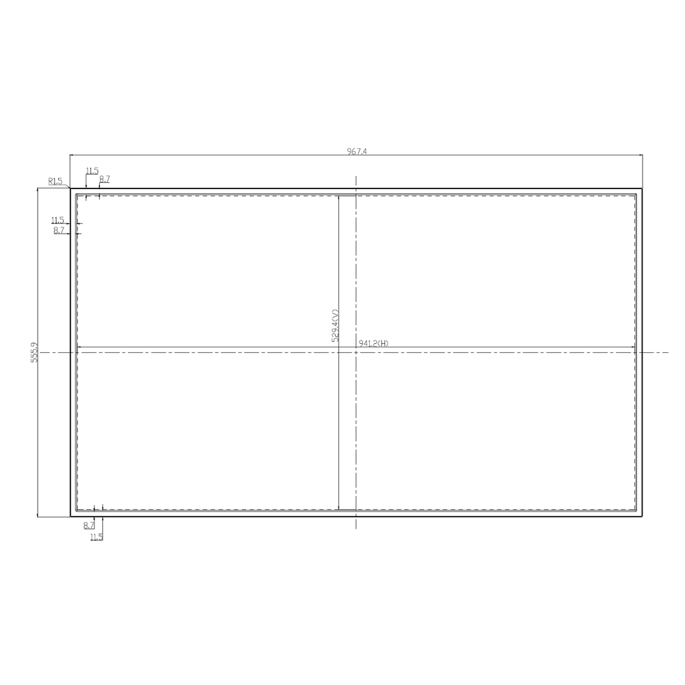 43" 4K Digital Signage Display