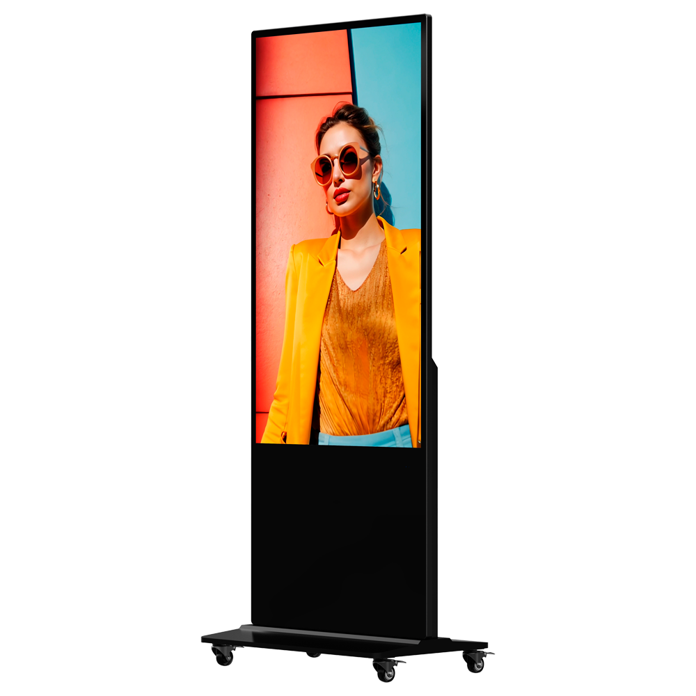 Totem with 55" 4K Display